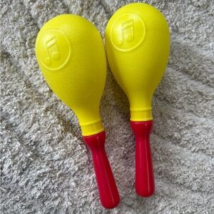 Musical Maracas for Kids - Yellow and Red